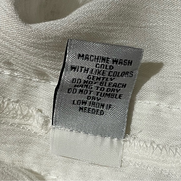 Elegant White Lace-Trim Joggers - Picture 11 of 14